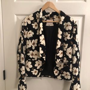 Floral blazer from Ann Taylor Loft!